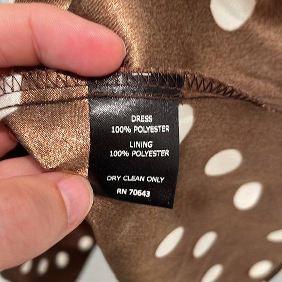 Jessica Howard Vintage Pretty Woman Poka-dot SZ 16 - Picture 8 of 8